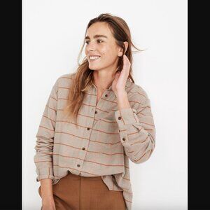 Madewell Flannel Sunday Shirt in Keene Plaid S
